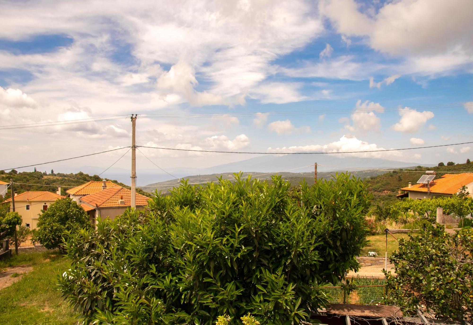Villa La Casa De Vacation Lafkos Exterior foto